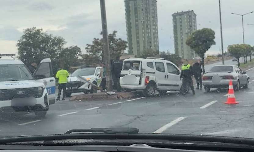 Mimsin'de aynı yerde iki farklı kaza